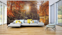 The wall art combines a nature theme with a magical feel.

