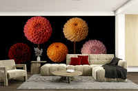 An artistic and sophisticated wall covering.

