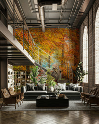 A seamless pattern for a living room or study.

