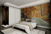 A seamless pattern for a living room or study.

