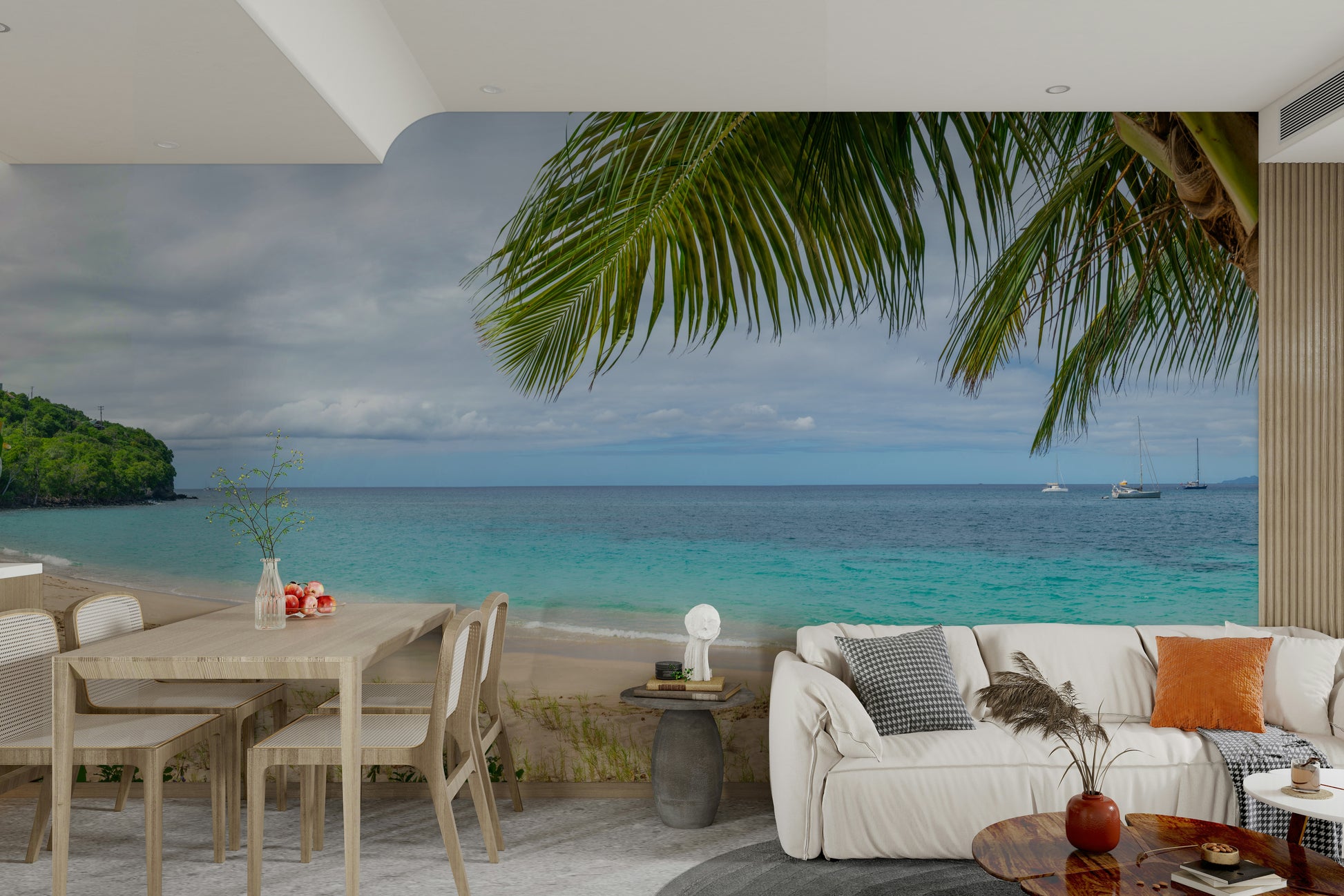 A close-up of the delicate waves and sand.

