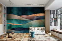 A high-quality print of a luxurious texture.

