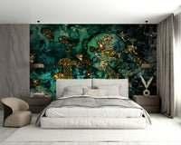 A high-quality print of a luxurious texture.

