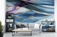 A high-quality print of a luxurious texture.

