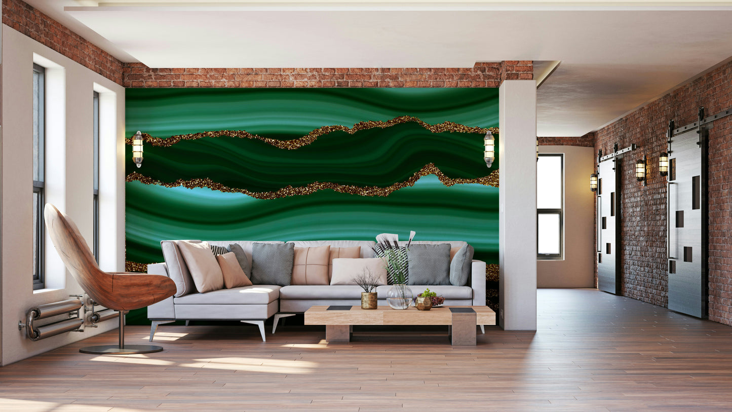 A high-quality print of a luxurious texture.

