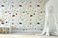 A seamless pattern for a kids' room or nursery.

