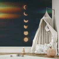 A sophisticated and dreamy wallpaper.

