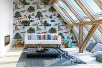 A tasteful and sophisticated wall design.

