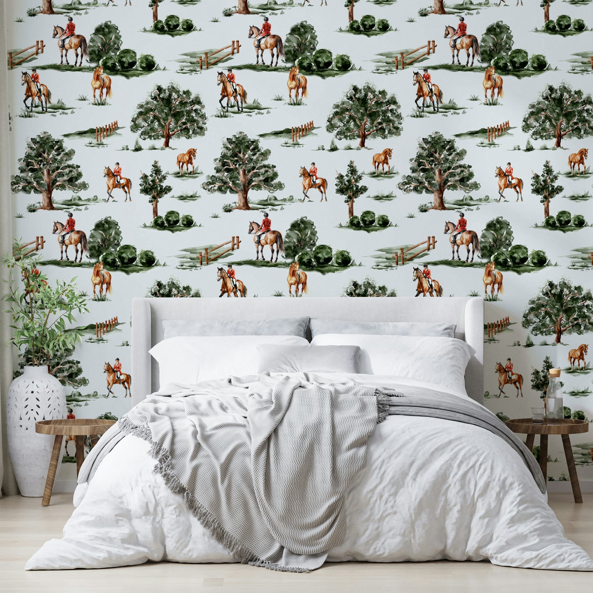 A wall covering with a rich, classic feel.

