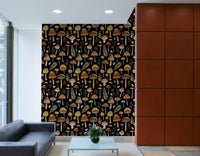 Delicate leaves, small flowers, and perhaps tiny forest creatures are also visible.
