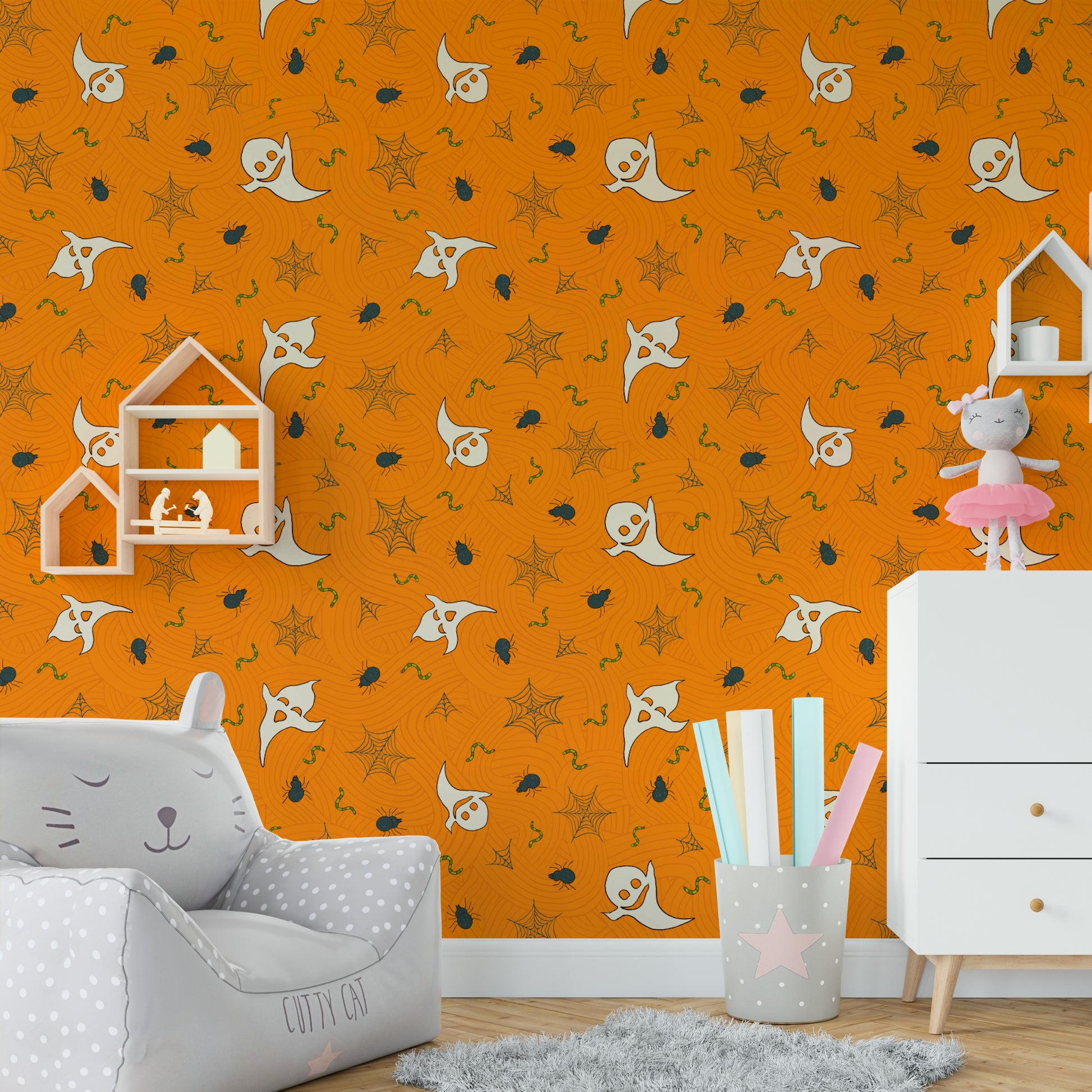 Halloween Haunt Party spooky wallpaper