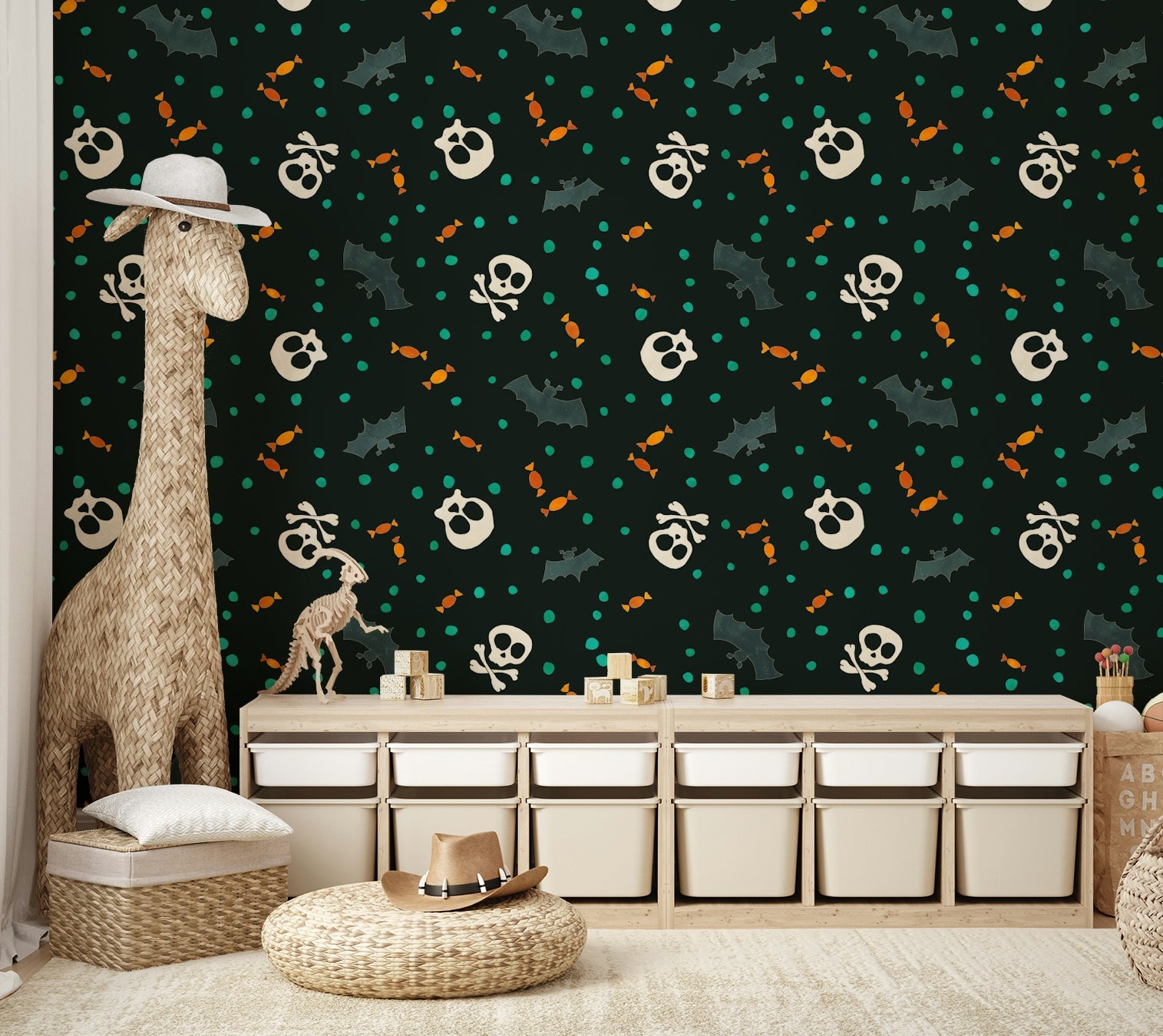 The look is both dramatic and very unique.
