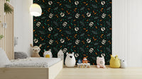 Dark Trick or Treat Party Wallpaper design
