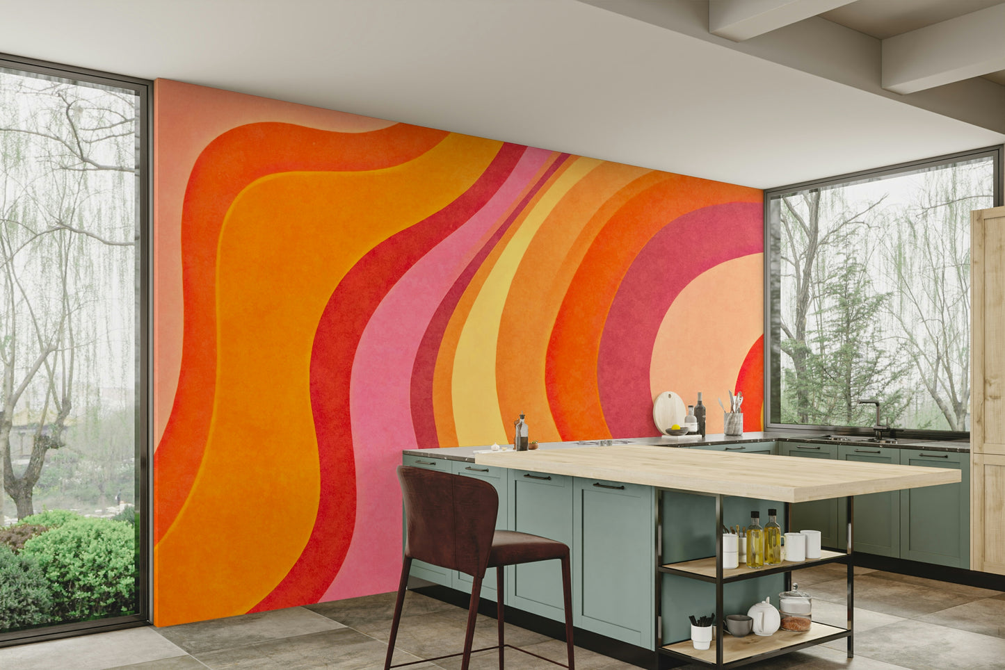 The overall feeling is one of happiness, joy, and summer.
