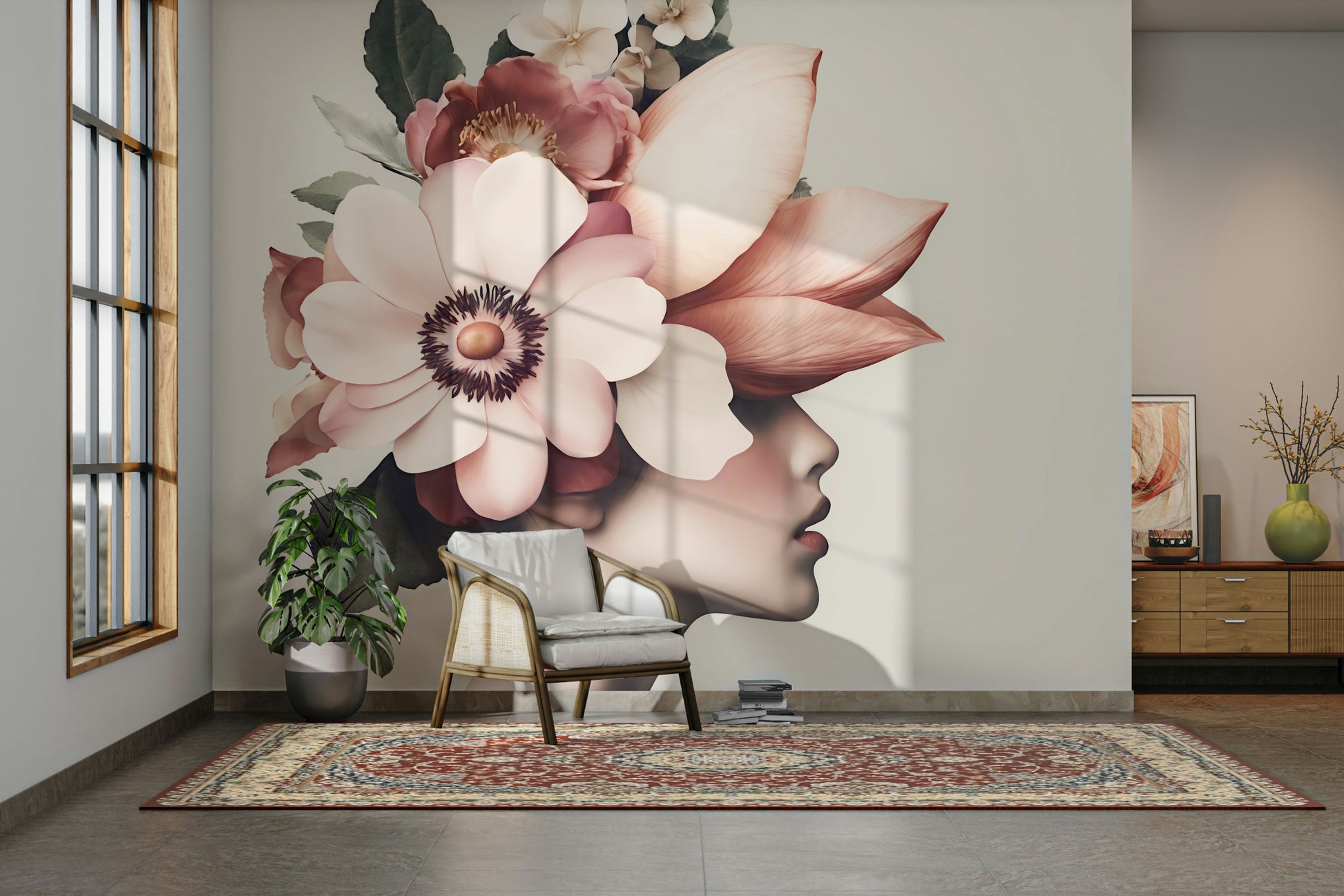 There is a sense of texture and delicate layers in the petals.
