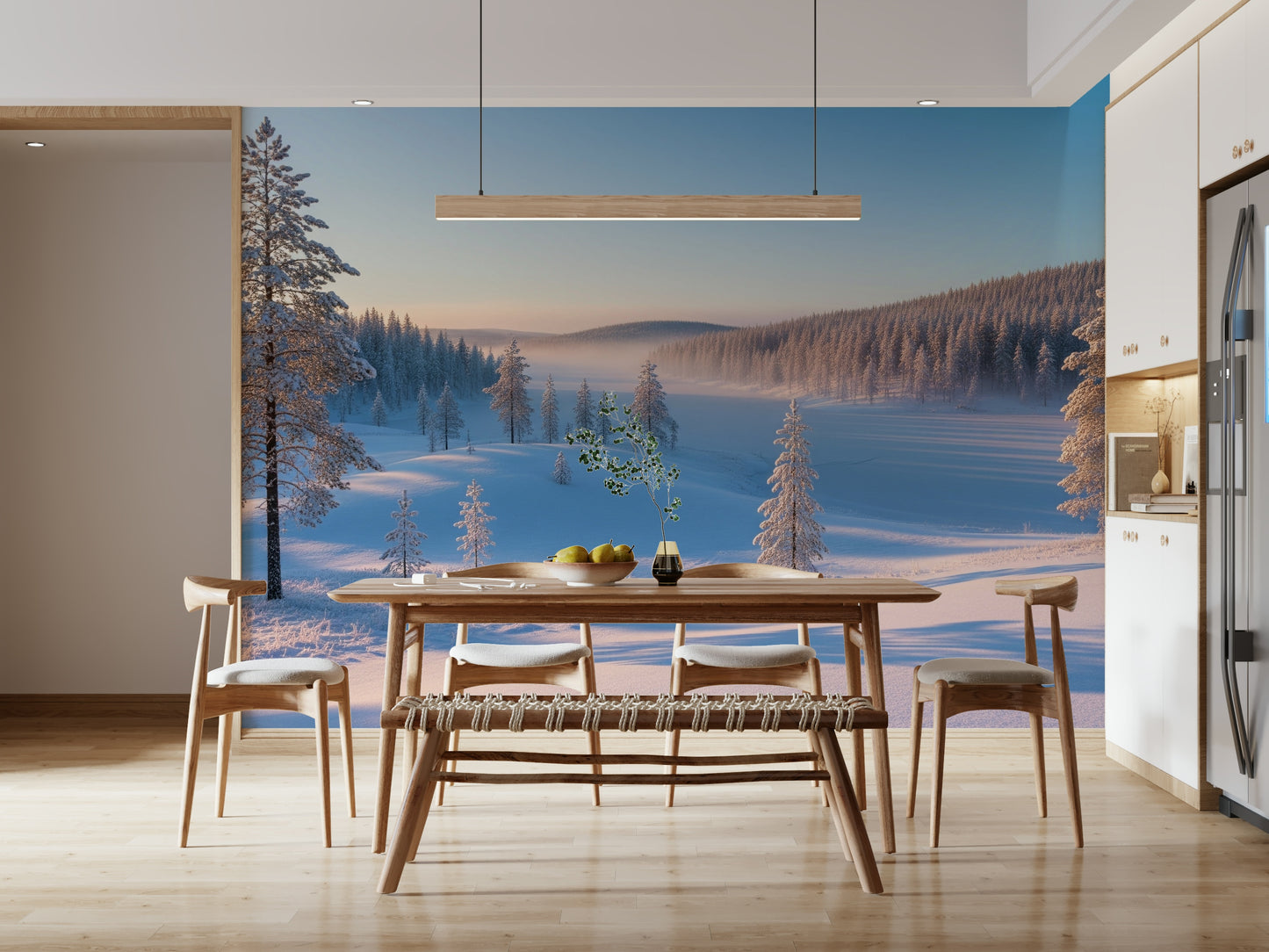Winter's Calm Whisper Wall Mural