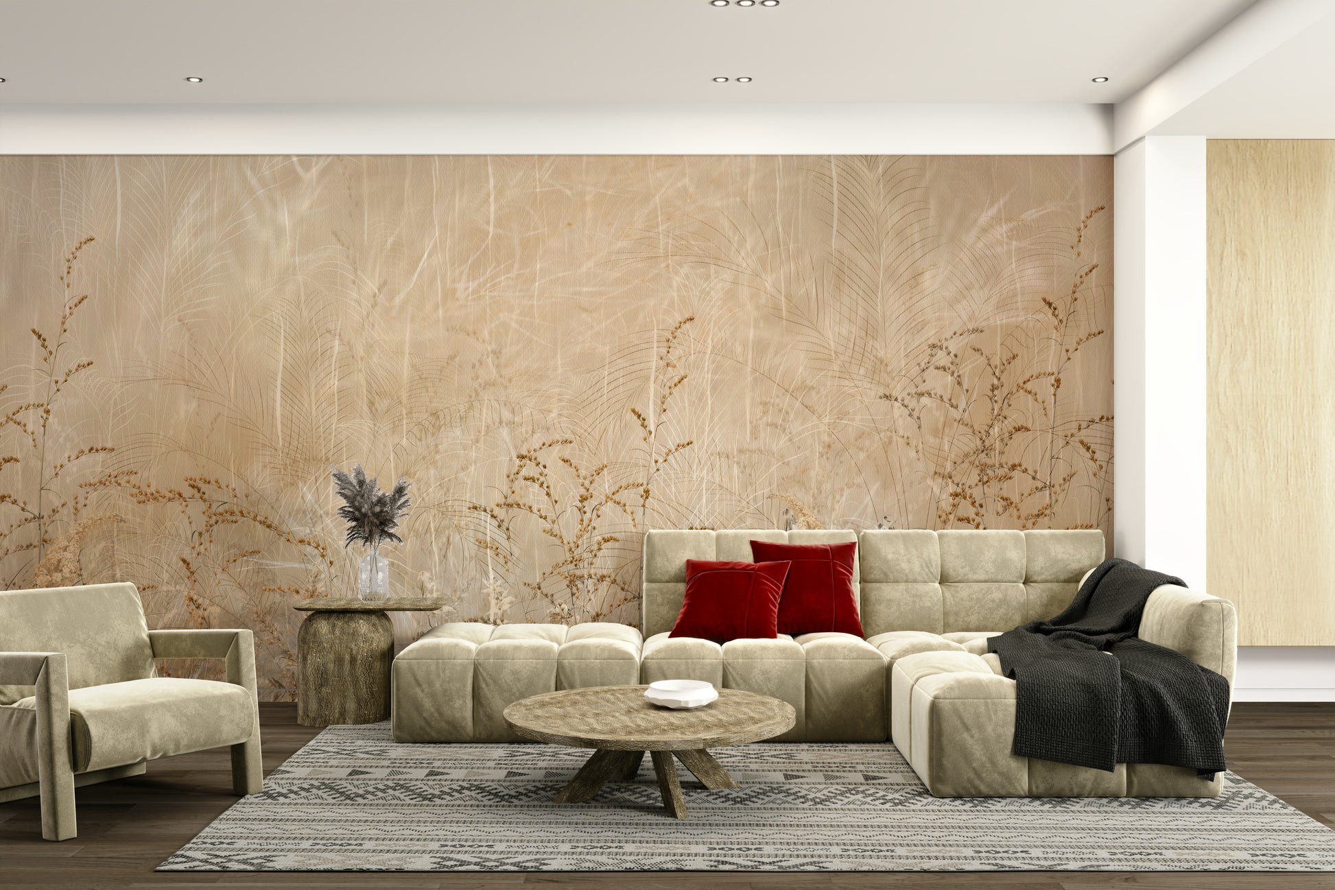 The design has a light and ethereal feel.

