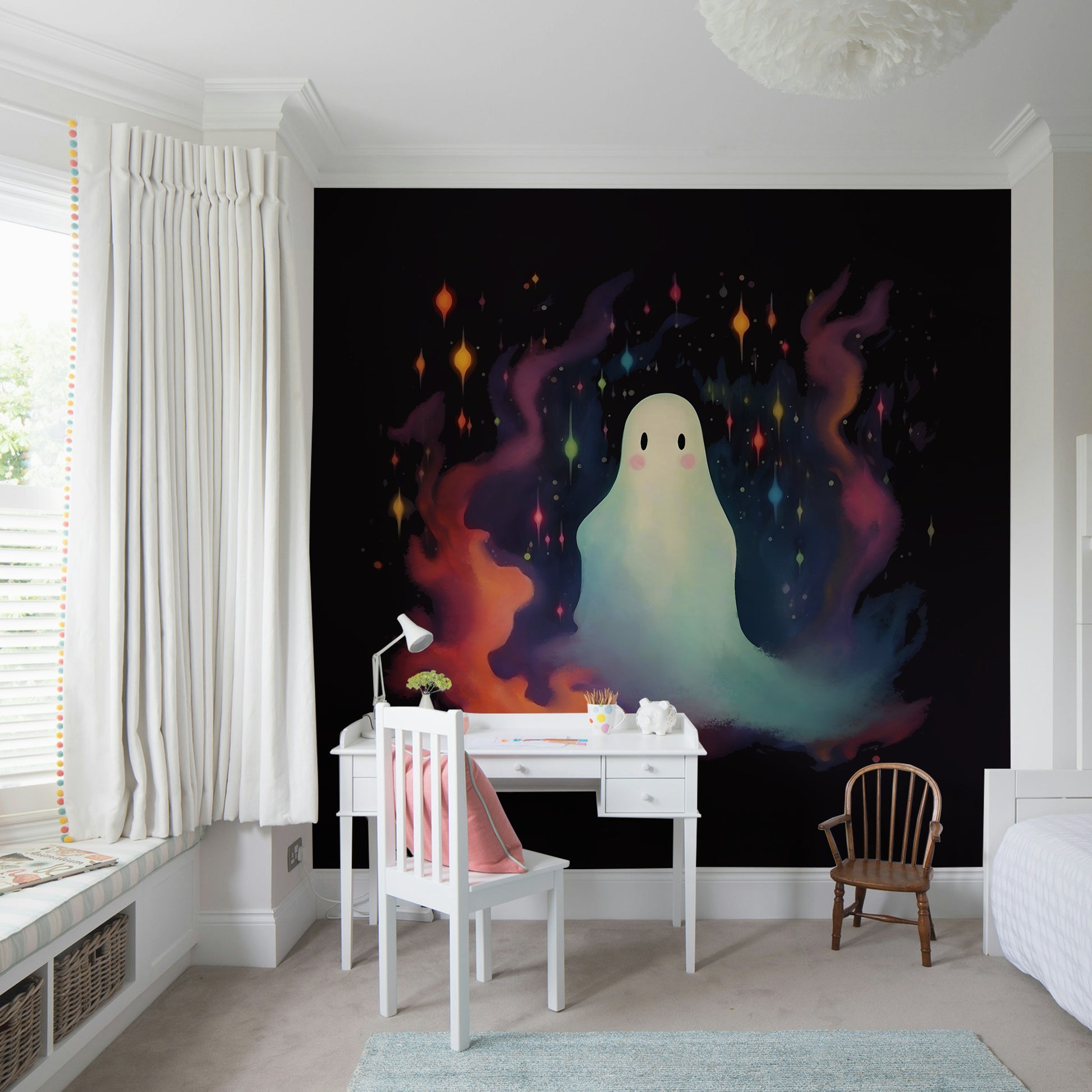 The image feels peaceful and restful.

