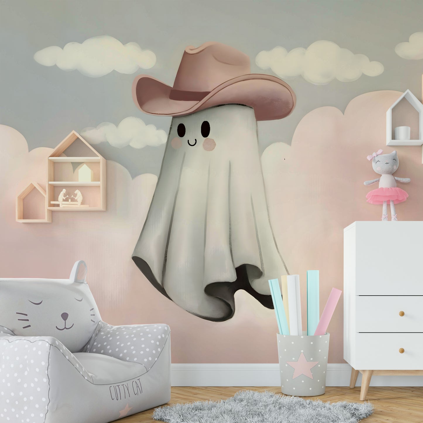 The image feels peaceful and restful.

