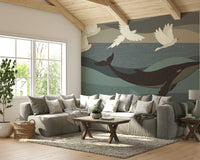 The image has a calm, tranquil mood.

