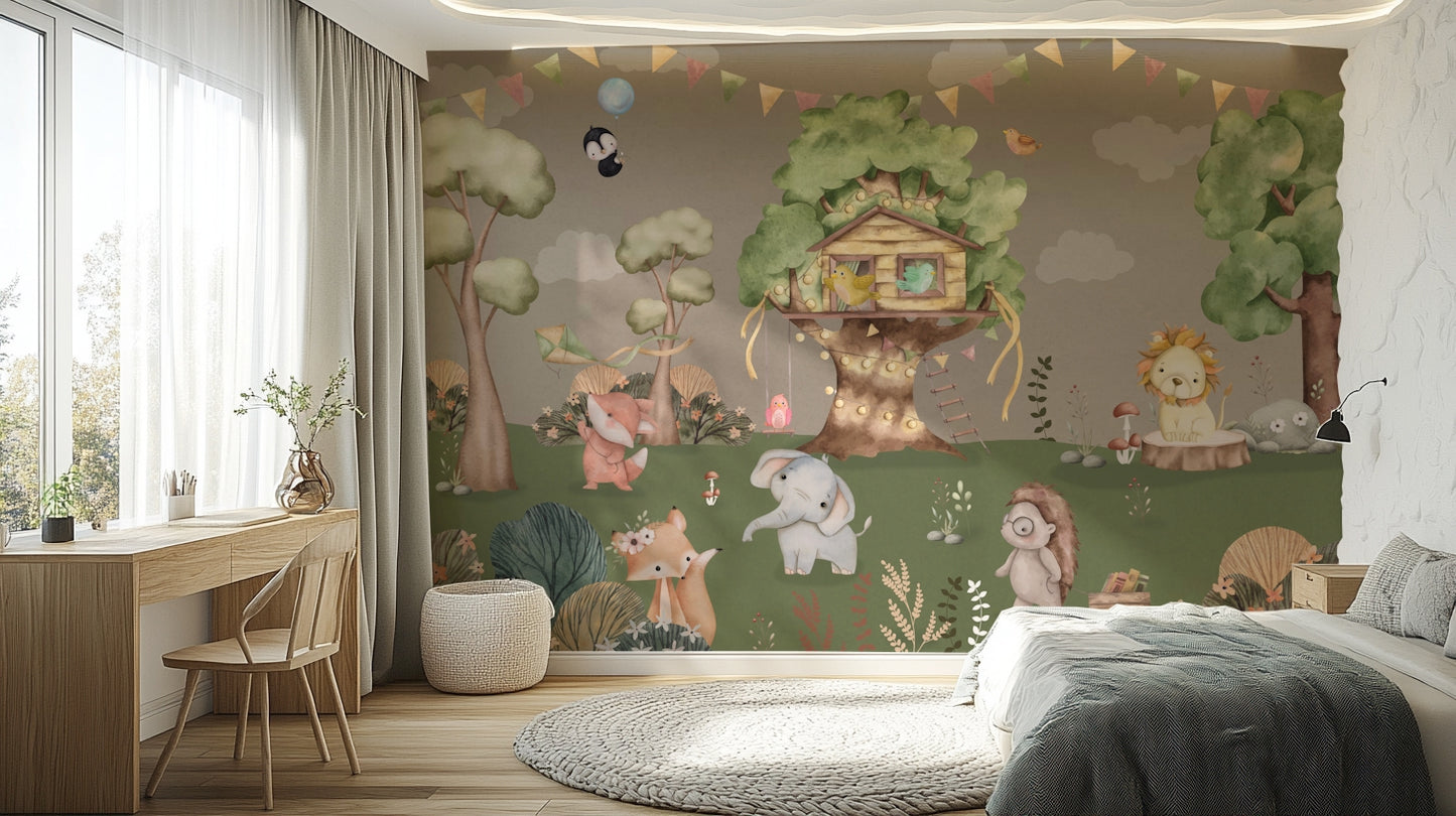 The image feels peaceful and restful.

