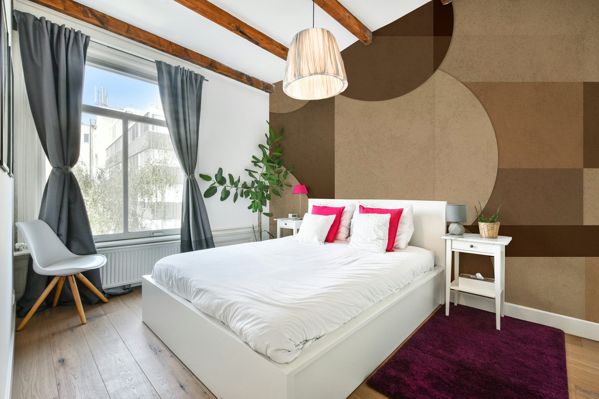 The composition is balanced and calming.

