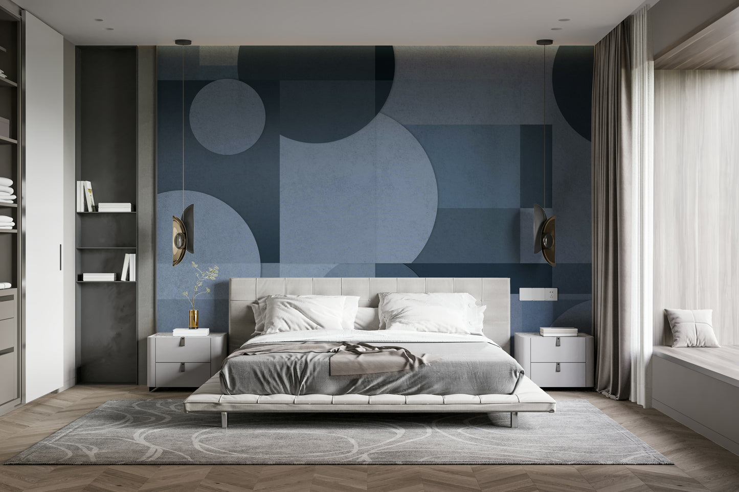 The image has a calm, tranquil mood.

