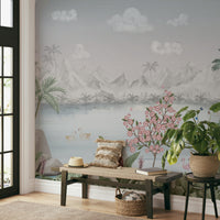 The design feels graceful and peaceful.

