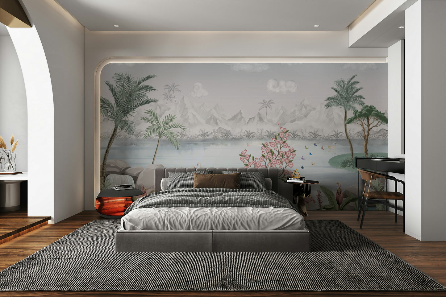 The design has a beautiful, natural aesthetic.

