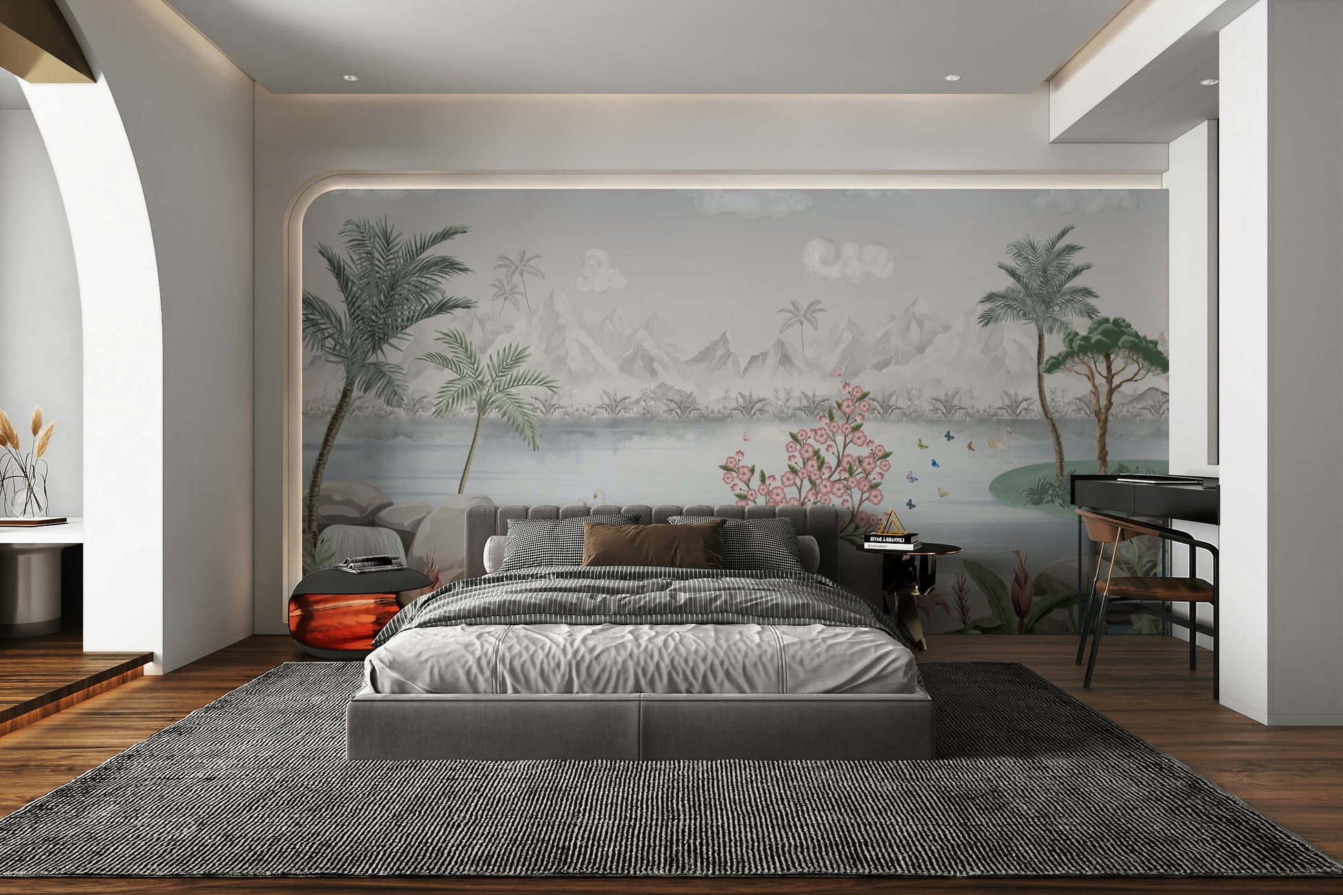 The design has a beautiful, natural aesthetic.

