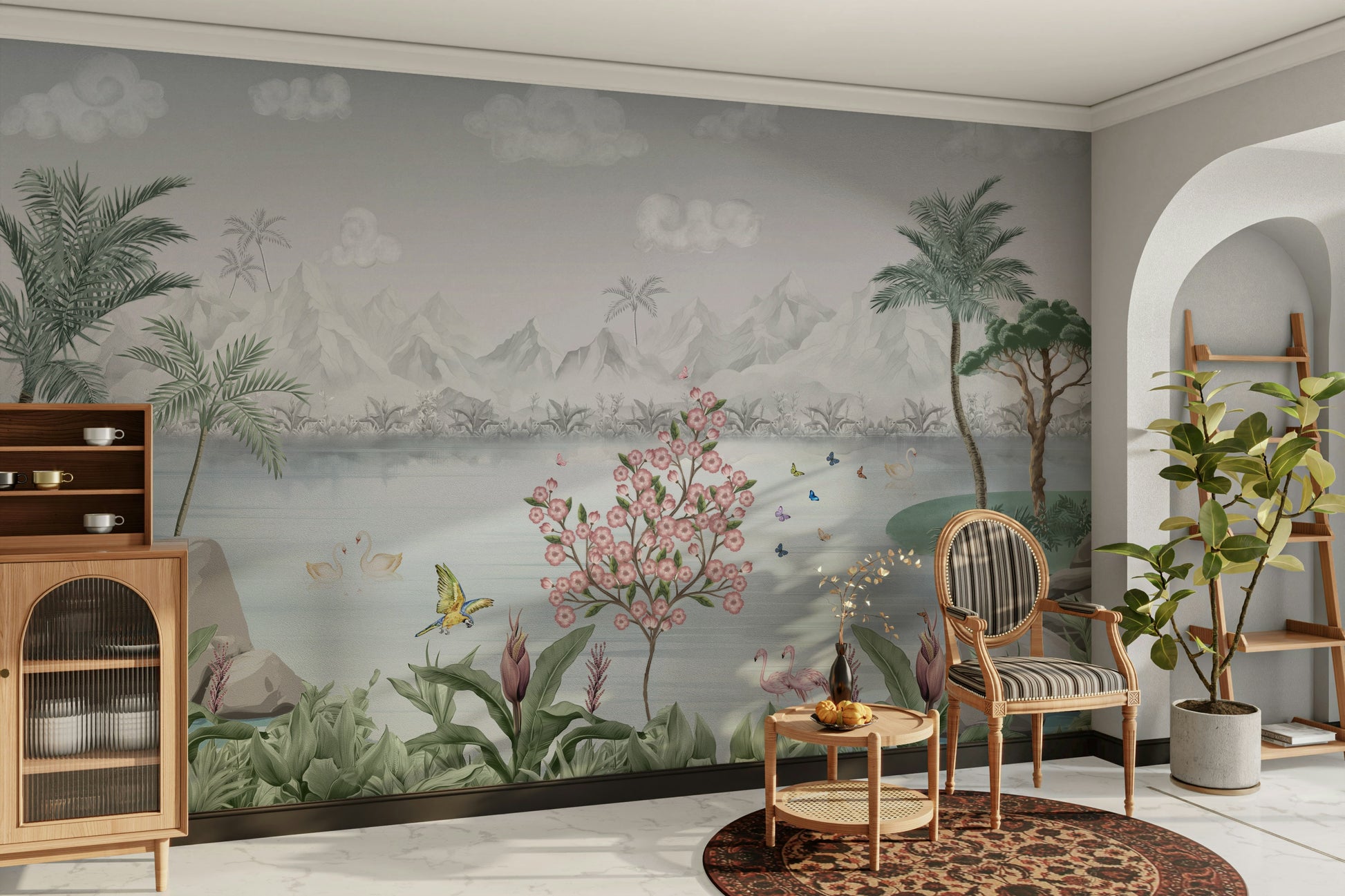 The overall feel is quiet and serene.

