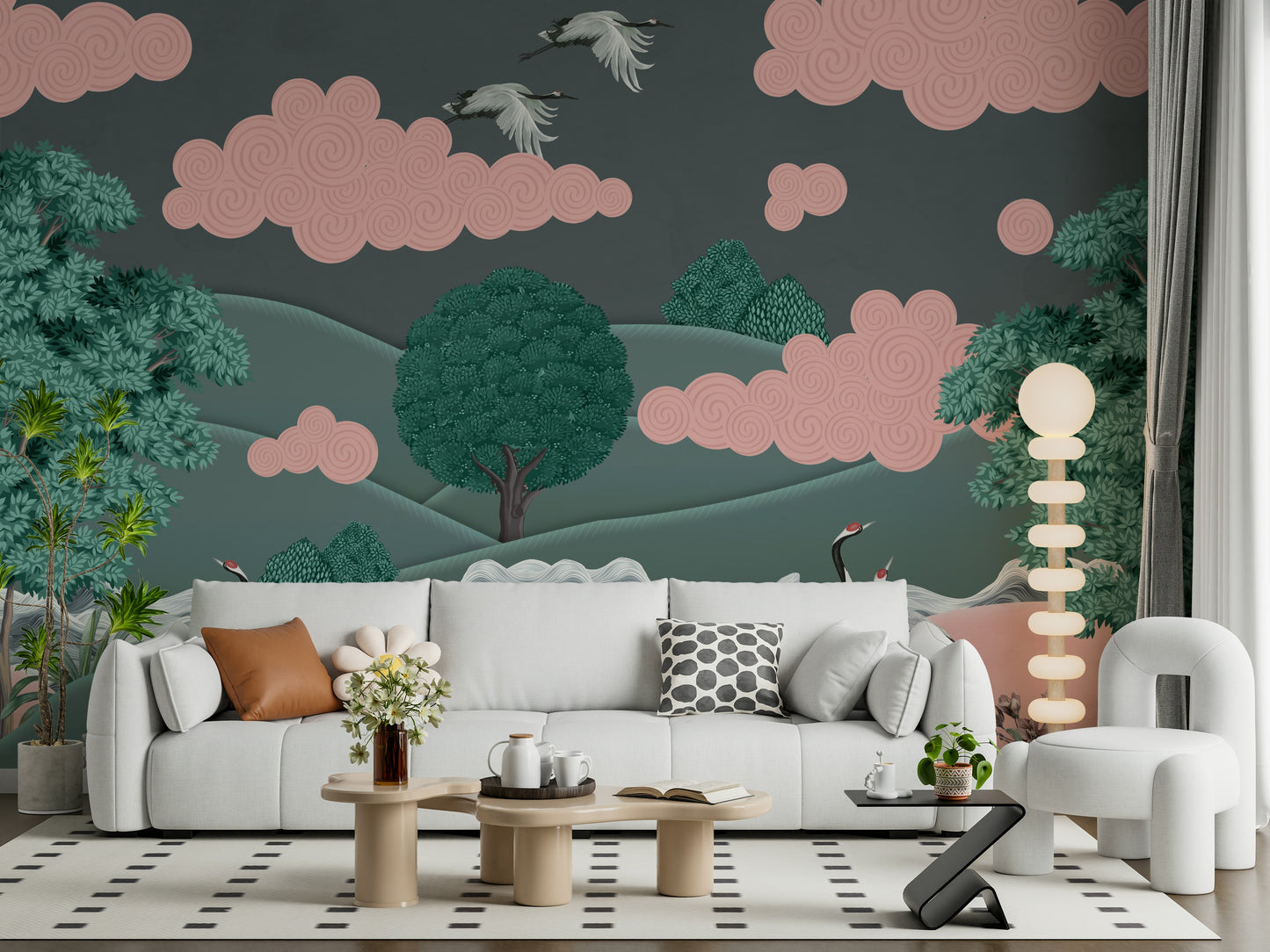 Crane's Dreamscape Wall Mural