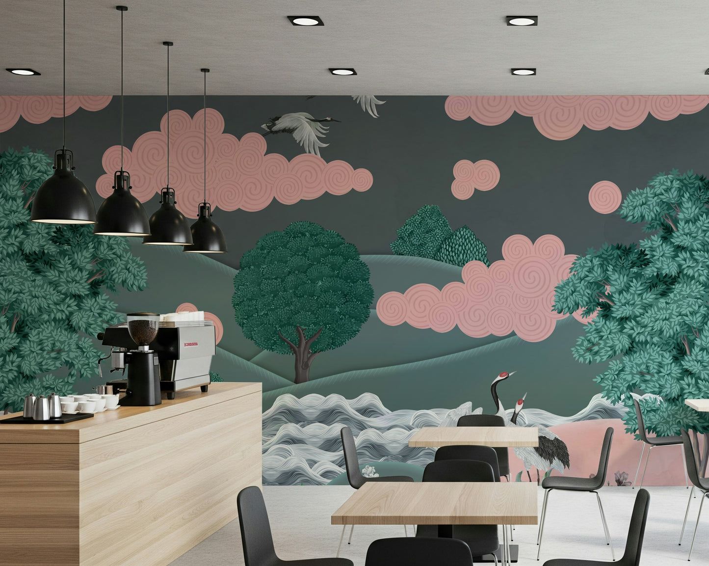 Crane's Dreamscape Wall Mural