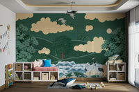 The image feels peaceful and restful.

