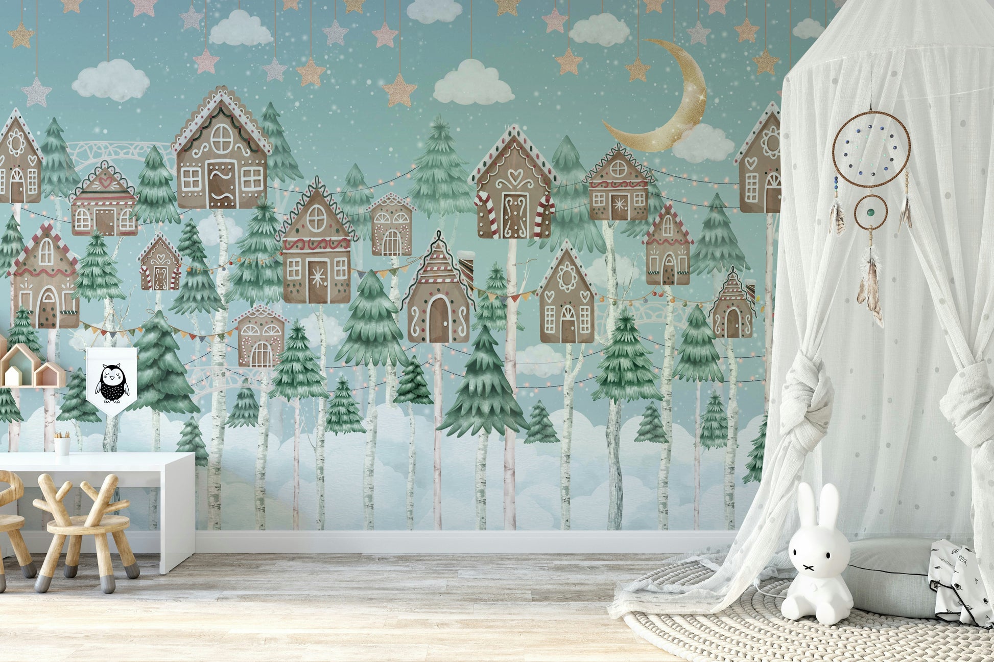 The design has a beautiful, artistic aesthetic.

