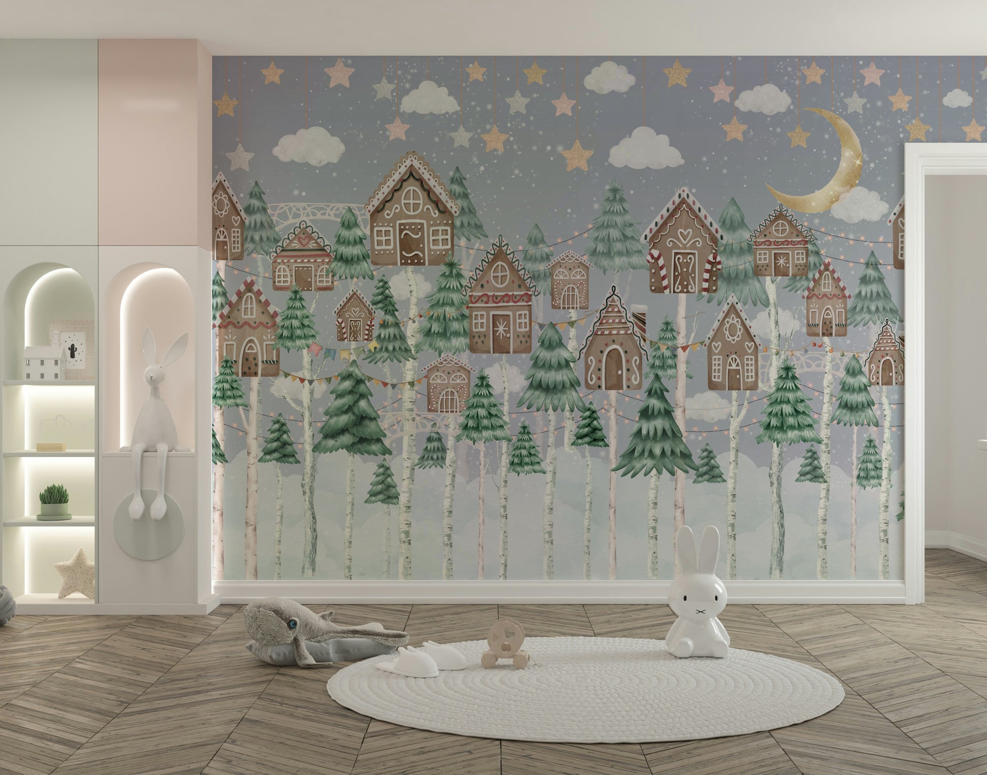 The image is suitable for a bedroom or a living space.

