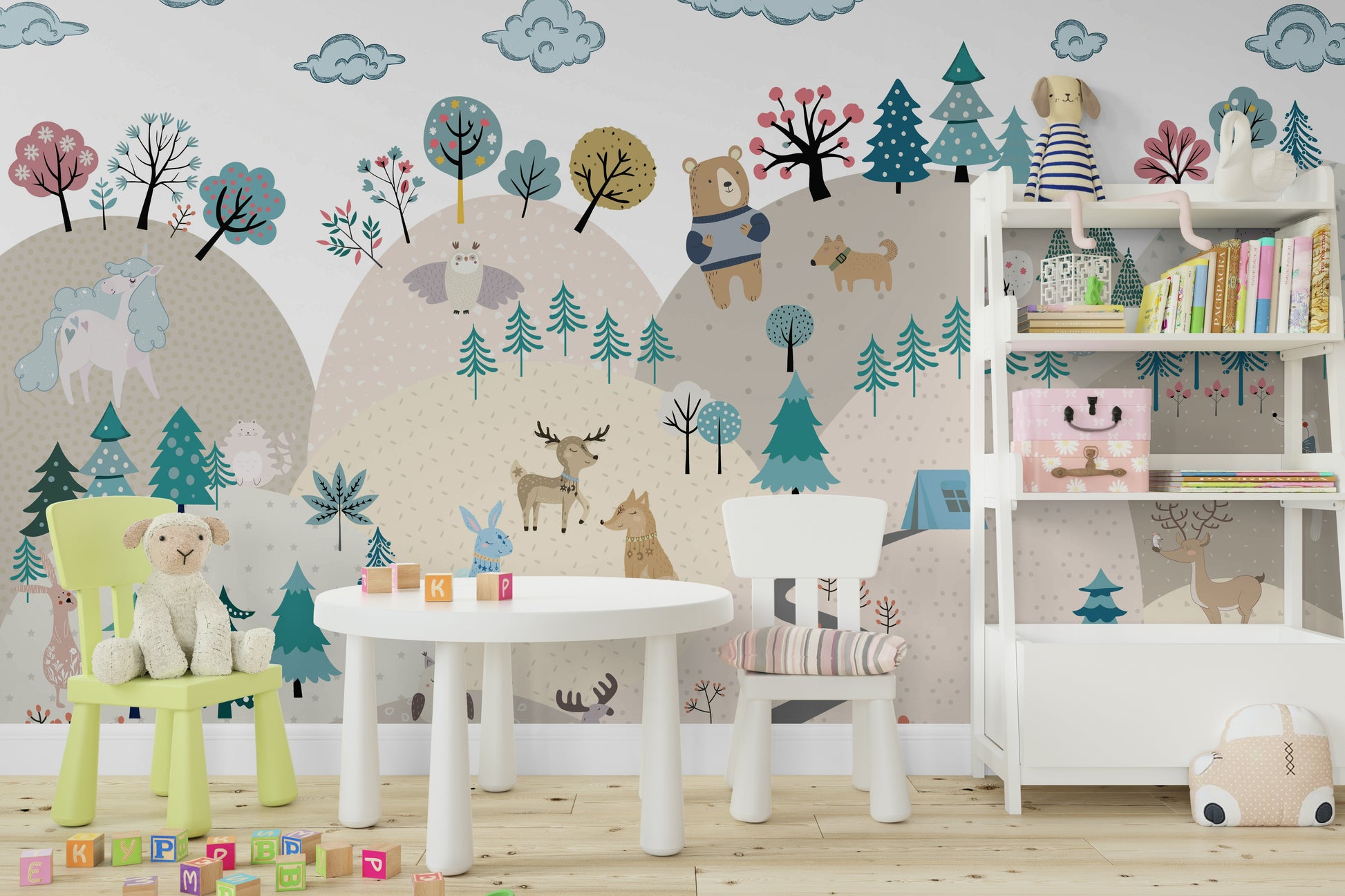 The image feels peaceful and restful.

