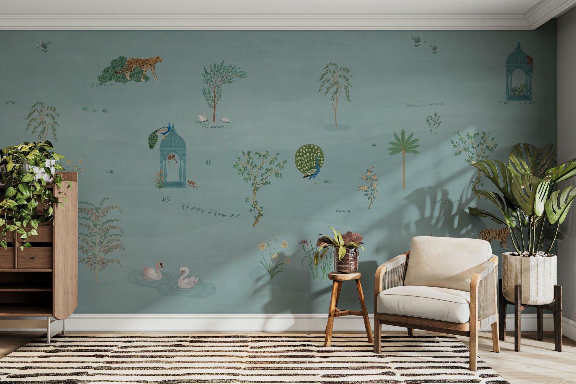 The overall feel is quiet and serene.

