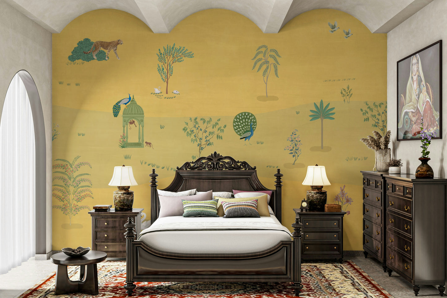 The image has a calm, tranquil mood.

