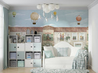 The colors are soft and gentle, with pale blues, pinks, and greens.

