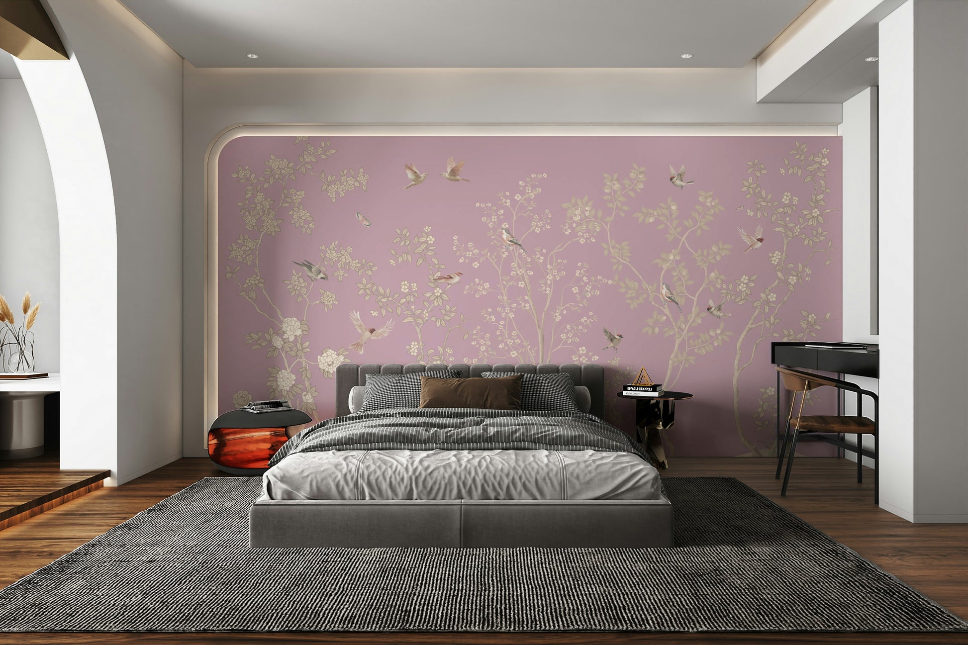 The design has a beautiful, natural aesthetic.

