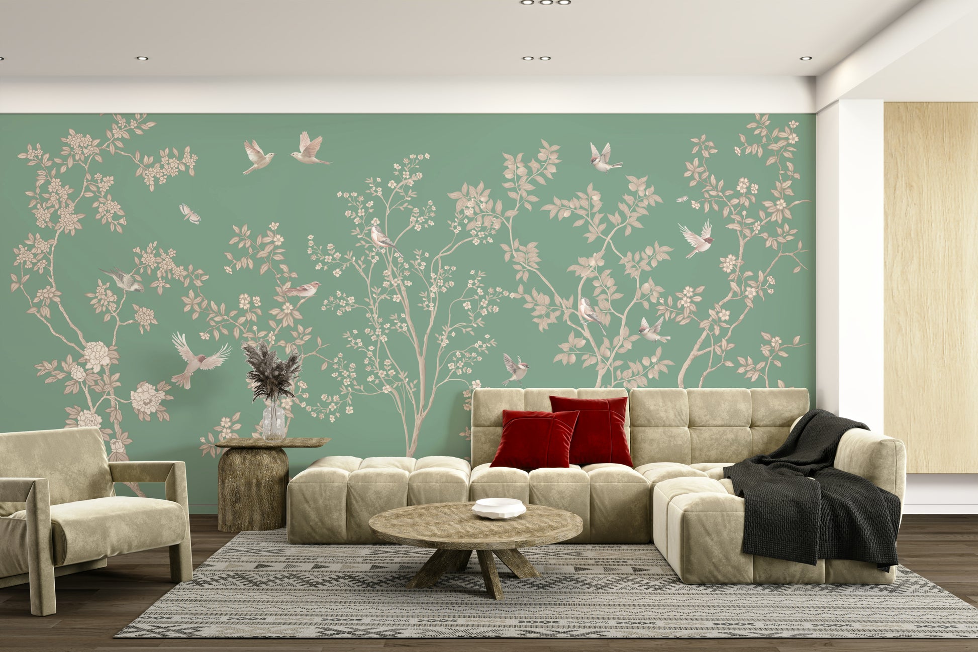 The composition is full and detailed.

