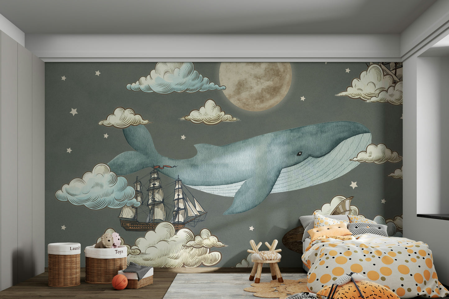 The image feels peaceful and restful.

