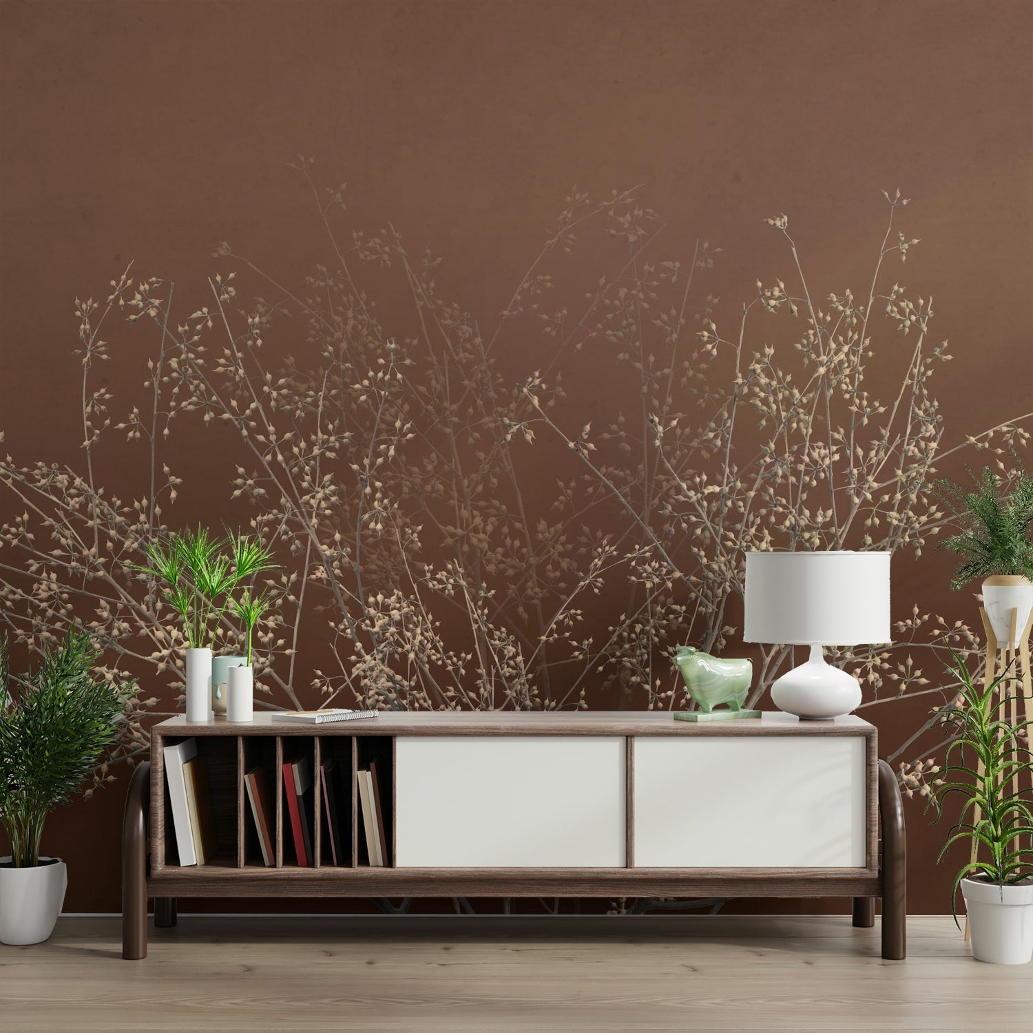 The design feels graceful and peaceful.

