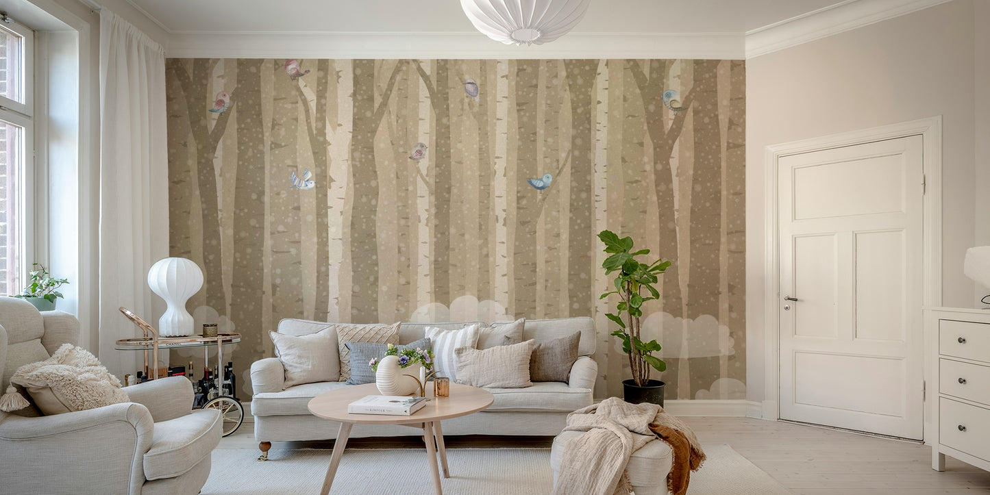 The design feels graceful and peaceful.

