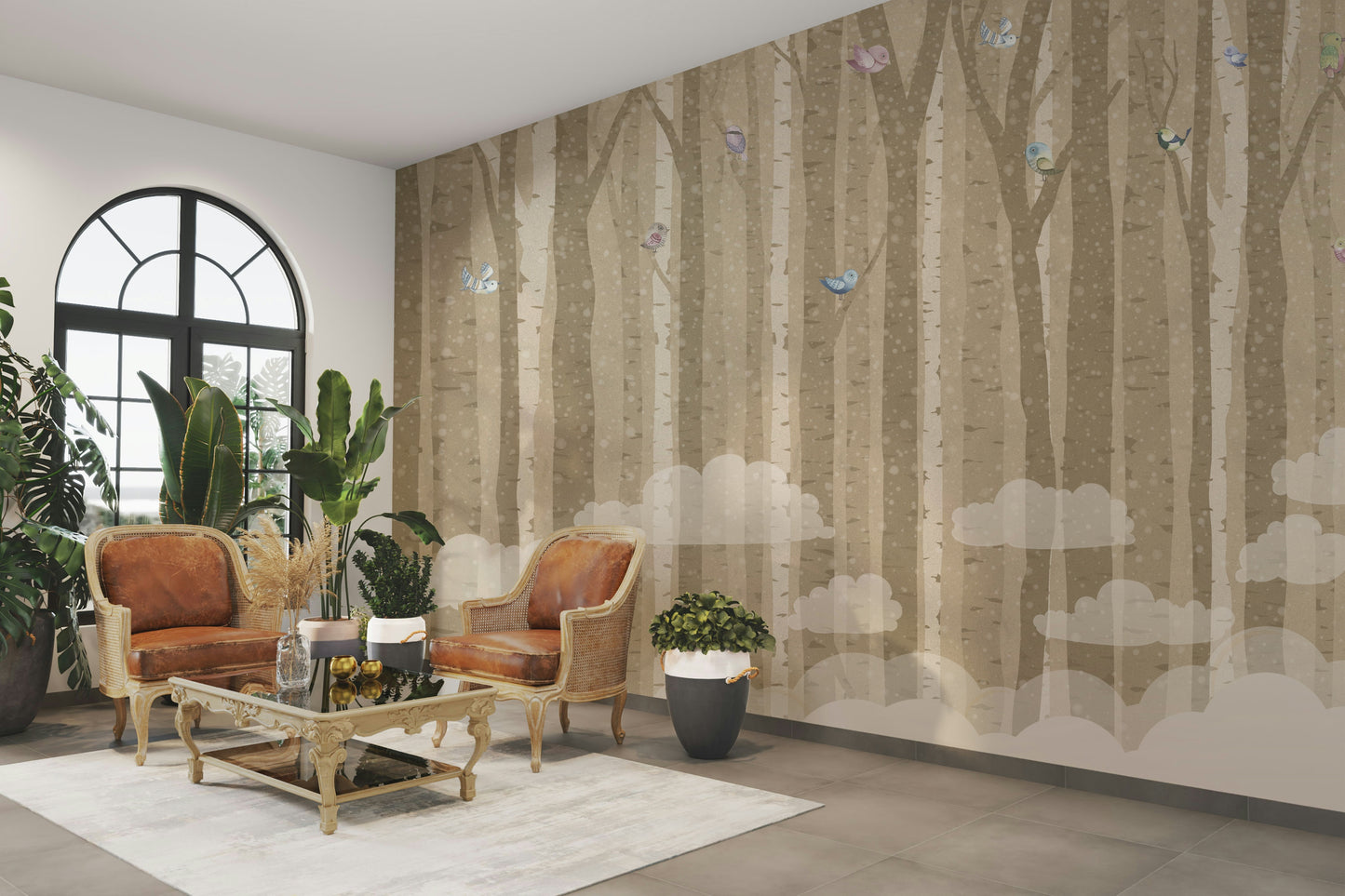 The image feels peaceful and restful.

