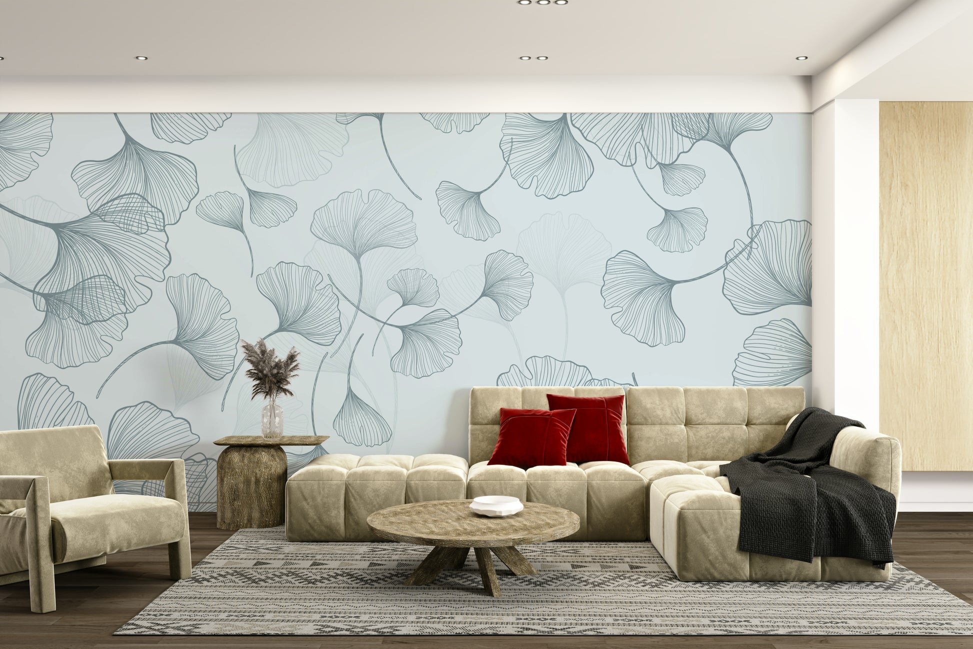 The image feels peaceful and restful.

