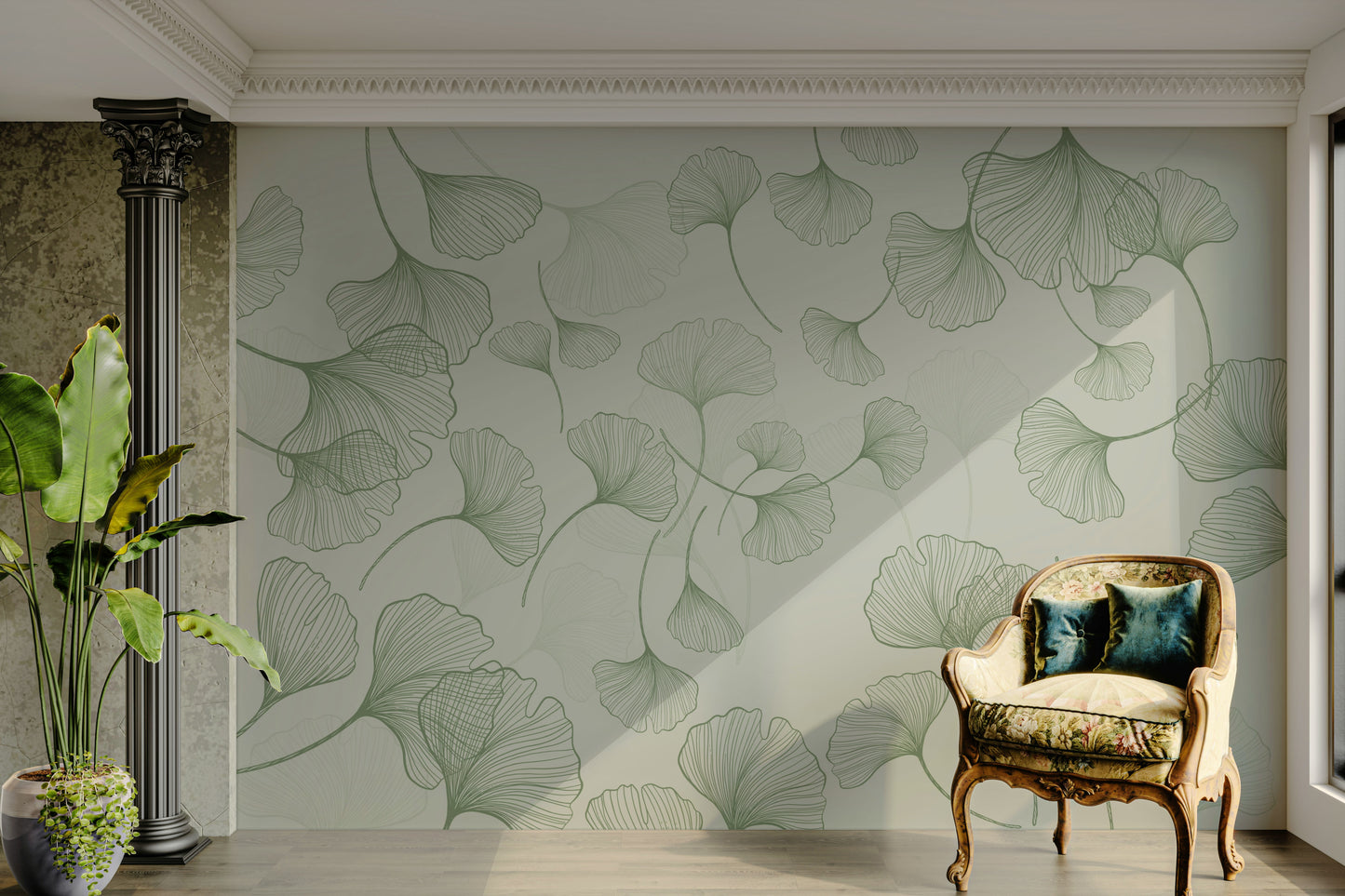 The image has a calm, tranquil mood.

