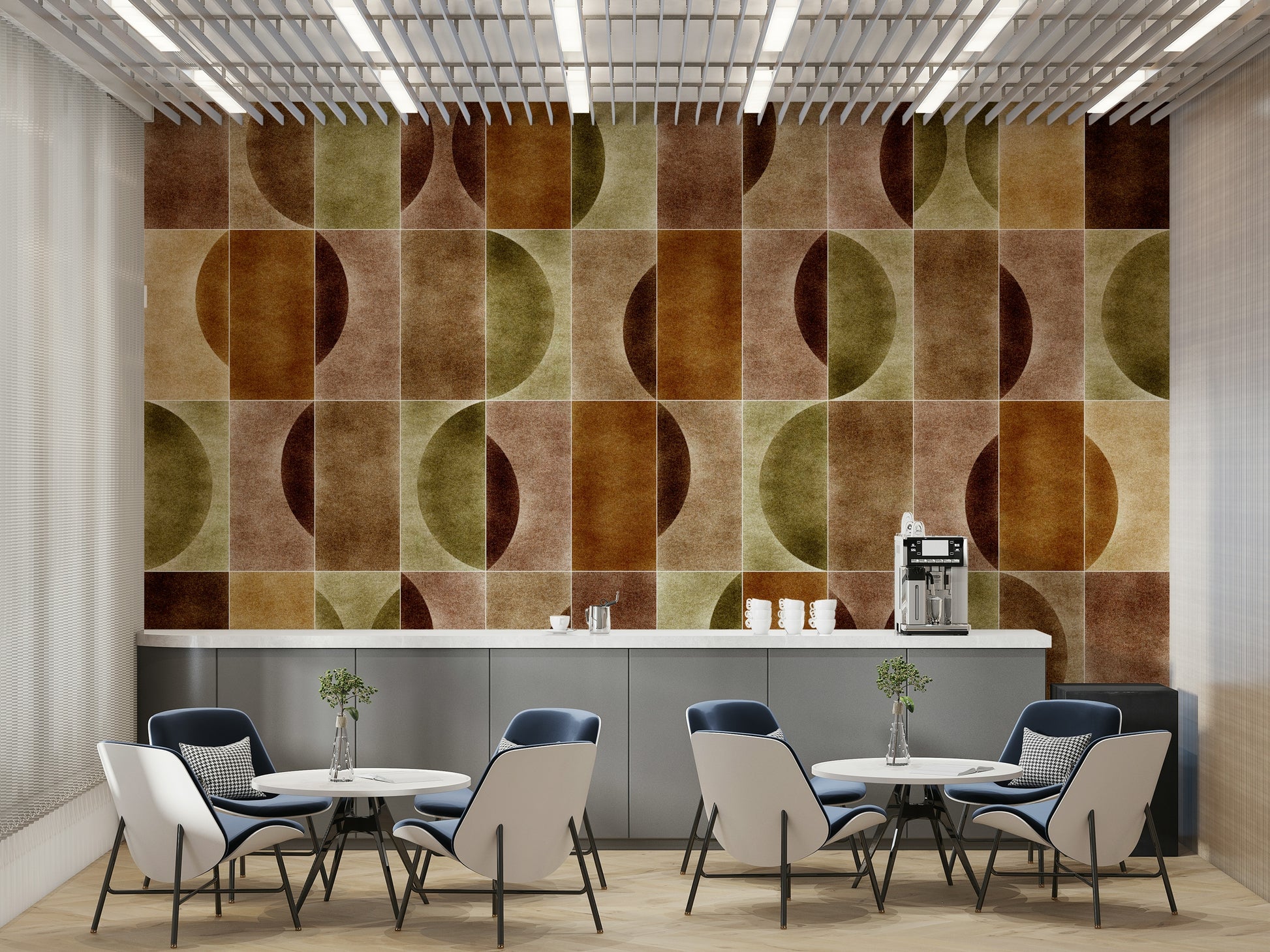 The image feels peaceful and restful.

