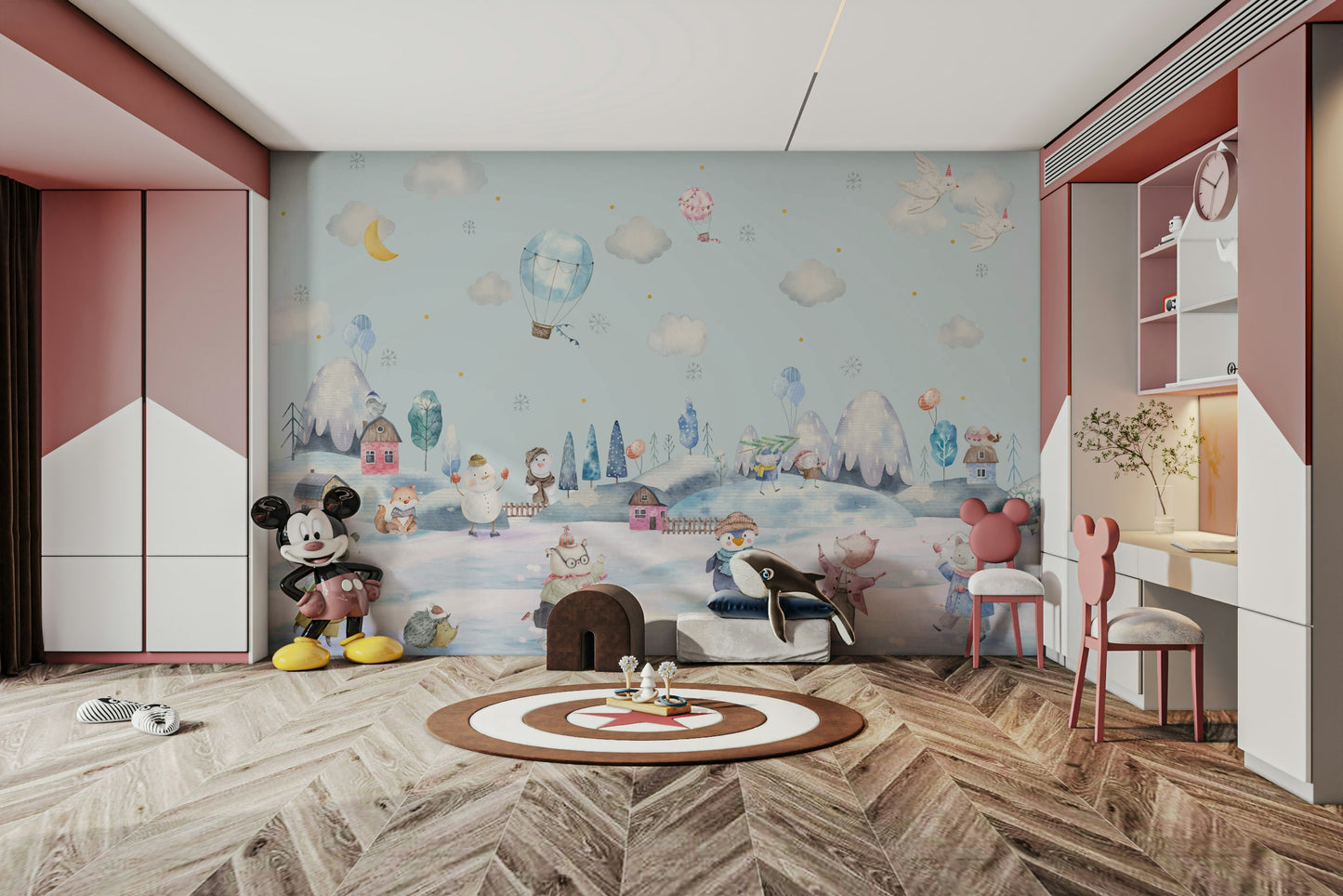 The design has a beautiful, artistic aesthetic.

